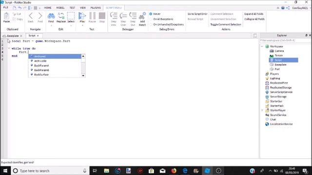 Roblox Studio: How to make a disappearing and reappearing brick смотреть онлайн