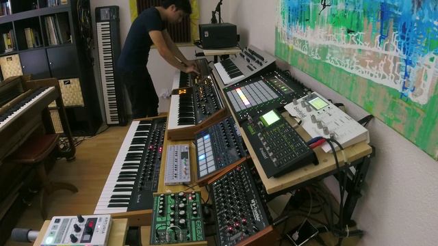 Dub Techno Live Session (Analog Hardware & Ableton) | "Jellyfish" смотреть онлайн
