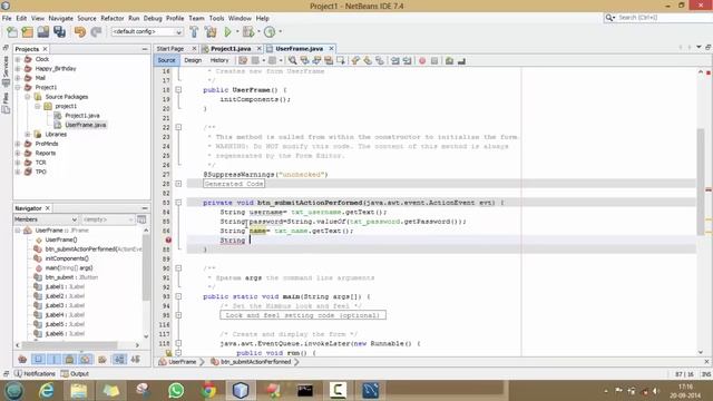 #2. Insert data into MySQL through java program using Netbeans!!! смотреть онлайн