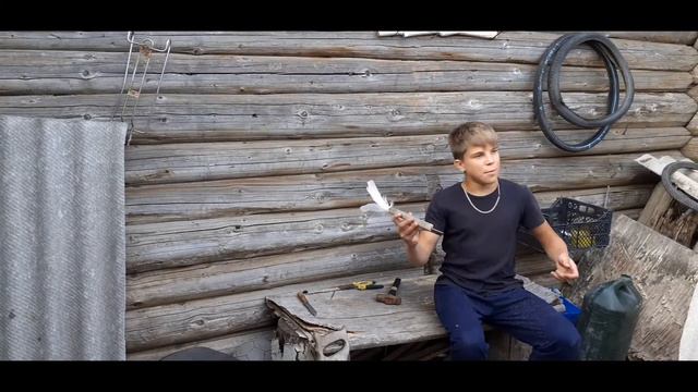 Сделал классный дротик. из дерева. смотреть онлайн