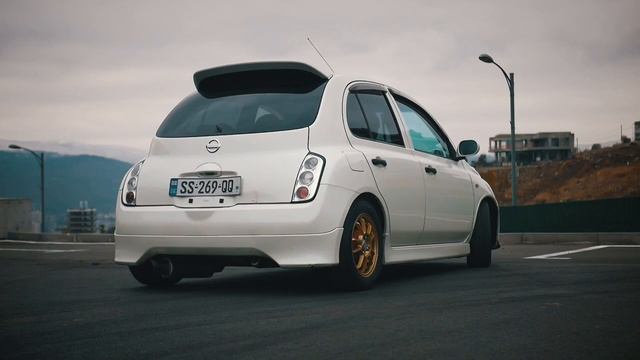 Nissan March 12SR Custom Exhaust смотреть онлайн
