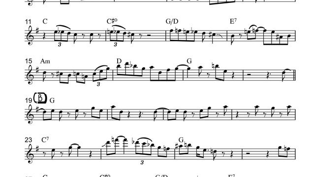 You Are My Sunshine - Tivon Pennicott (Tenor Sax Solo) (Bb) смотреть онлайн