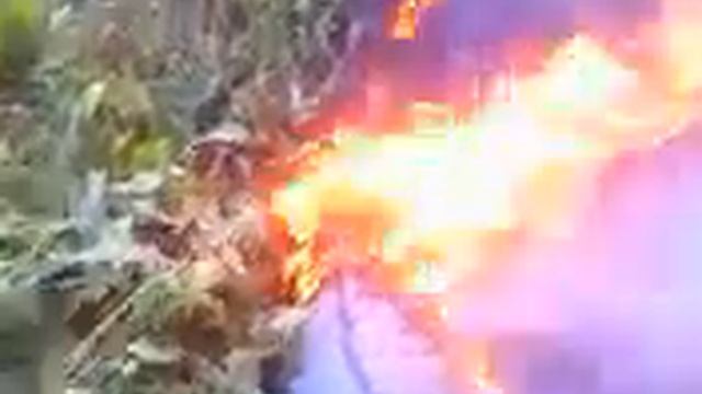 Пожар около БГТУ смотреть онлайн