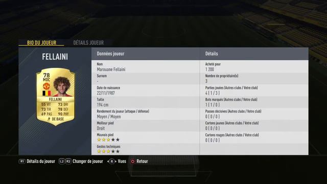 FIFA 17 SQUAD BUILDER POUR 60K