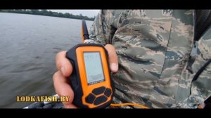 Эхолот Практик 6М - тест на воде, с лодки. Этот малыш нас удивил!!!