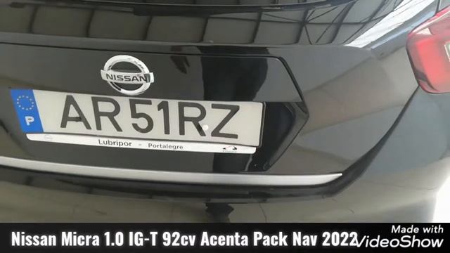 Nissan Micra 1.0 IG-T 92cv Acenta Pack Nav 2022 смотреть онлайн