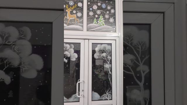 Новопокровская Средняя школа✓3! Новогоднее настроение у нас в фойе школы!? смотреть онлайн