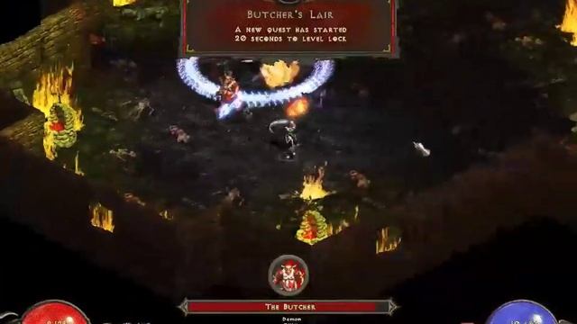 Diablo 2 - Median XL - Horror Under Tristram (The Butcher) смотреть онлайн