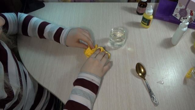 Как сделать флаффи слайм из воздушного пластилина. смотреть онлайн