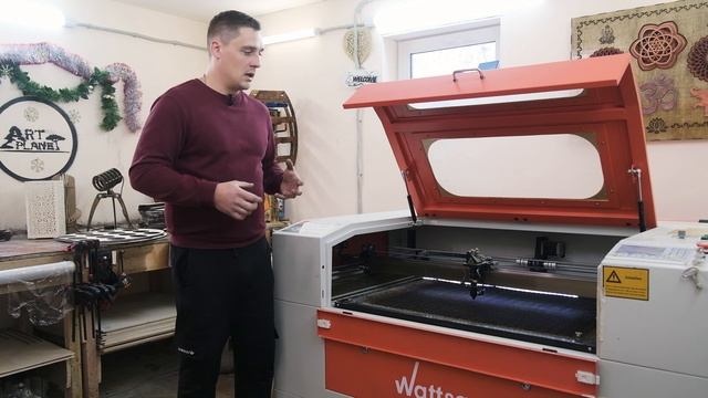 ОБЗОР ЛАЗЕРНОГО СТАНКА Wattsan 6090 | C мая 2021 года не залез ни разу 