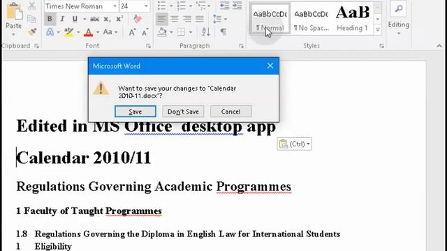 Edit documents in desktop MS Office смотреть онлайн