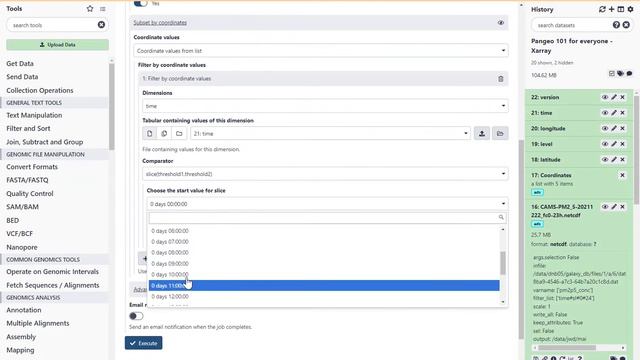 GTN Tutorial - Pangeo ecosystem 101 for everyone - Introduction to Xarray Galaxy Tools смотреть онлайн