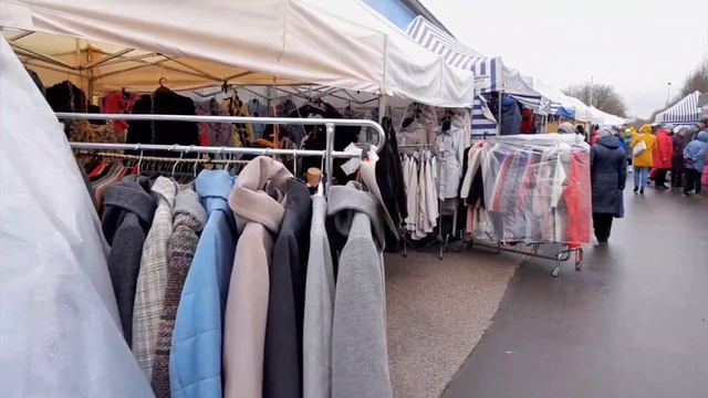 Ярмарка в г. Кохтла-Ярве (32-ой кв.) смотреть онлайн