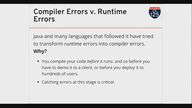 CS 125 Fall 2018: Wed 12.5.2018. Generics смотреть онлайн