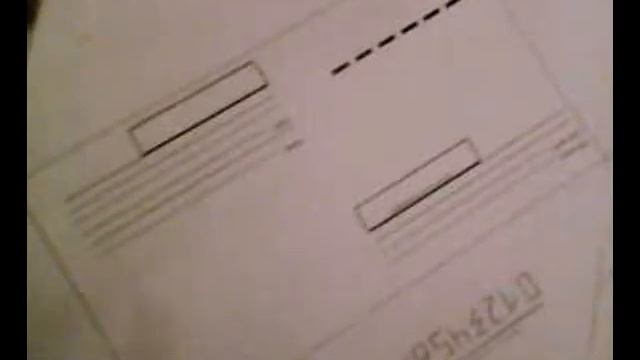 Почтовый конверт из листа а4 (шаблон прилагается).Как сделать конверт из листа. смотреть онлайн