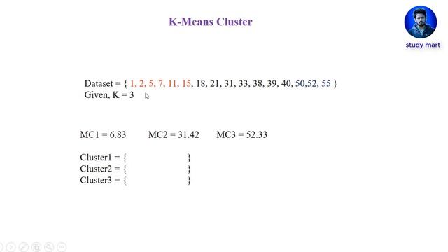 Machine Learning Tutorial (Bangla) | K-Means Clustering for Single Variable | Cluster Analysis смотреть онлайн