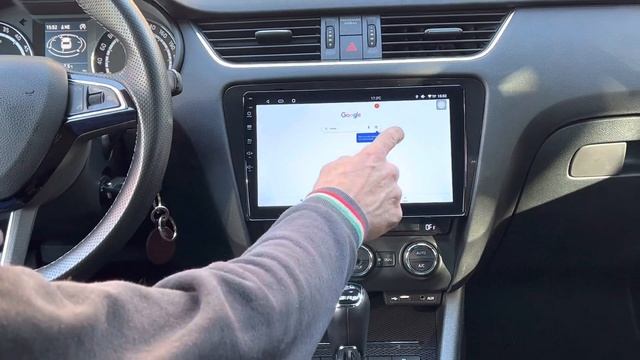 skoda octavia monitor navigatore dedicato android 10 ram6gb rom128gb apple car play смотреть онлайн