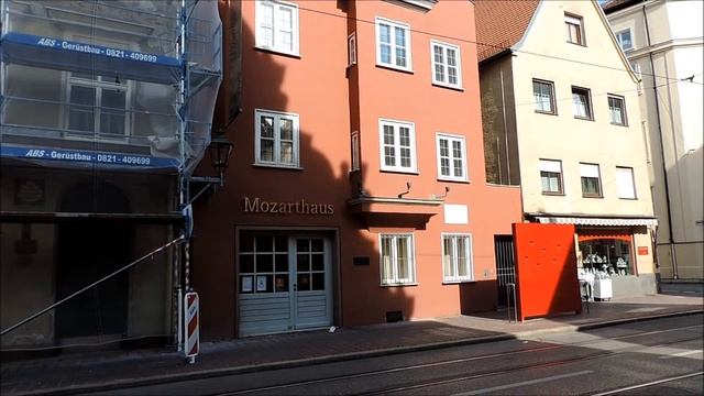 Бавария. Аугсбург. Дом, в котором родился Леопольд Моцарт смотреть онлайн