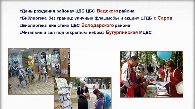 Отчет о деятельности детских библиотек Нижегородской области 2012 смотреть онлайн