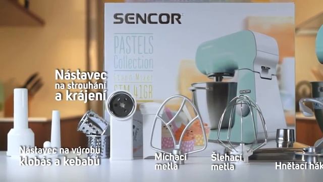 Robot Kuchenny Mikser Planetarny SENCOR STM 41GR смотреть онлайн