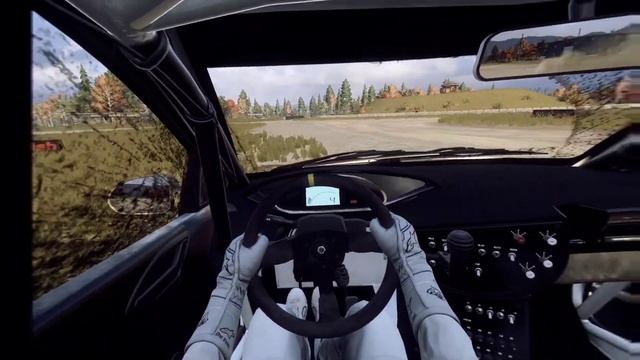Как выглядит игра Dirt Rally 2.0 в режиме VR на шлеме PICO 4! смотреть онлайн