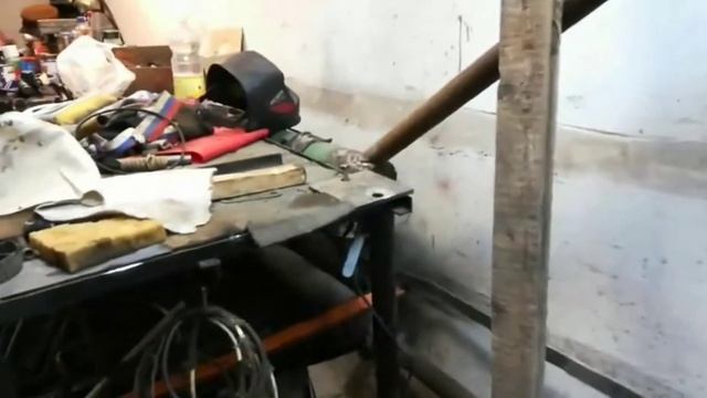 Печь для гаража. Котёл на отработке и дровах. Буржуйка. смотреть онлайн