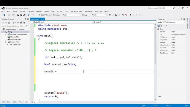 C++ Comparison & Logical Operators (Kurdish) смотреть онлайн