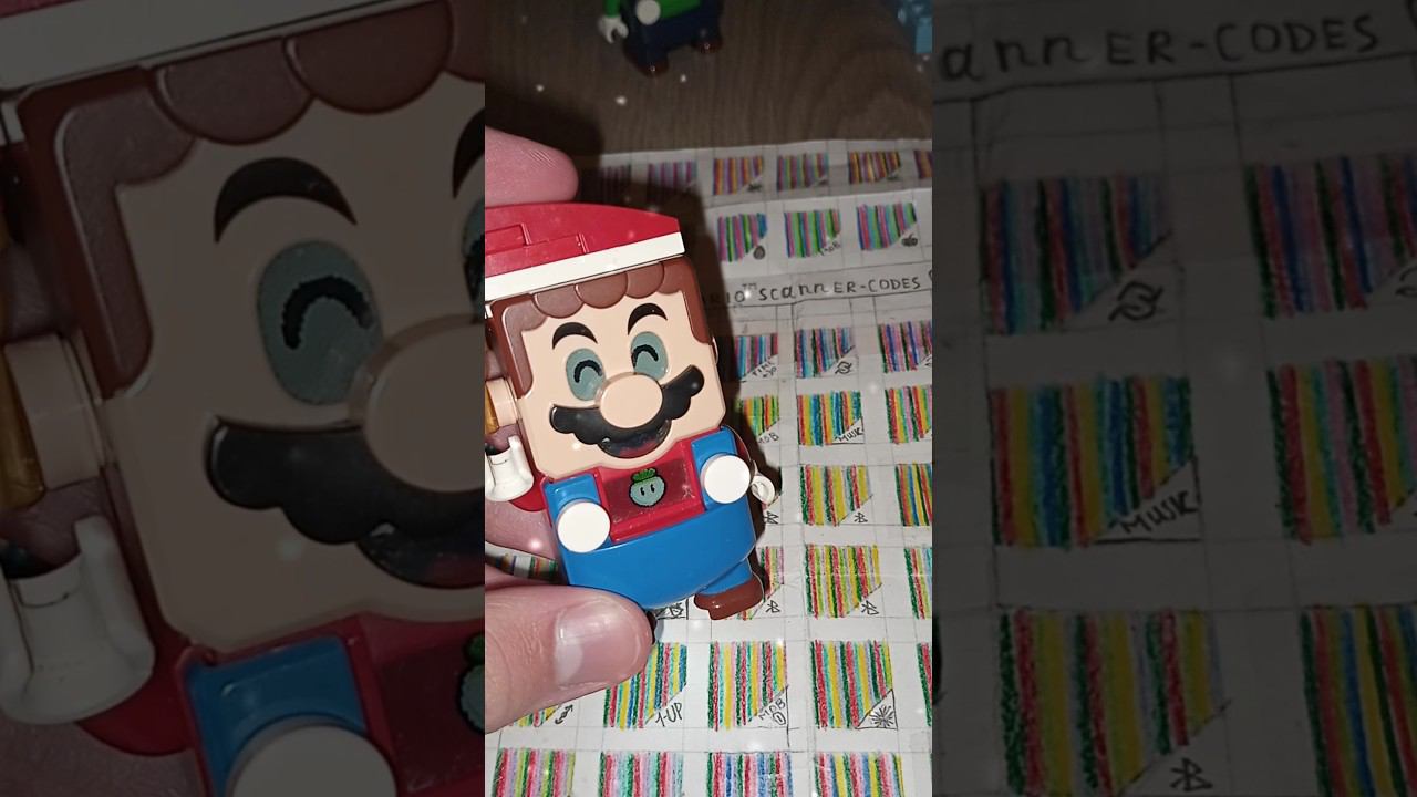 Turnip Barcode LEGO Super Mario 2023 winter set 71419 Peach's Garden Balloon Ride. Luigi. #1 #shorts смотреть онлайн