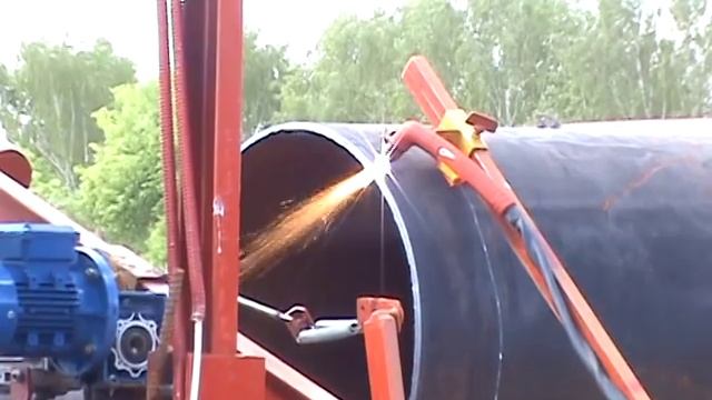 воздушно-плазменная торцовка труб.MPG смотреть онлайн