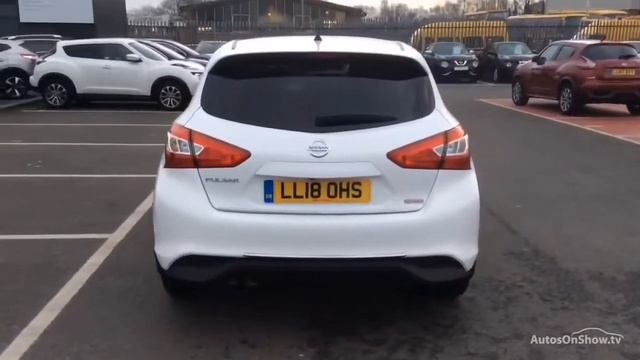 NISSAN PULSAR N-CONNECTA DIG-T WHITE 2018 смотреть онлайн