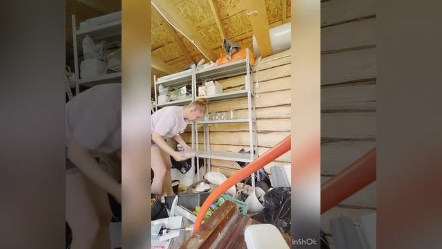 Мотивация на уборку и расхламление: разбираем завалы в сарае на даче. смотреть онлайн