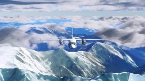 Ан-26 над Кавказом в VATSIM в X-Plane 11