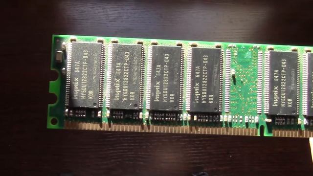 ОЗУ DDR1 PC2100 с Китая... смотреть онлайн