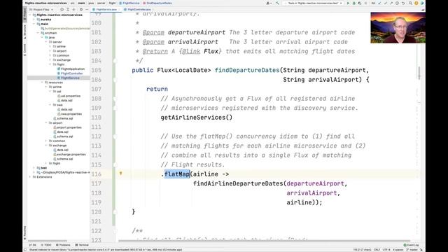 Walkthrough of the Reactive Flight Listing App (FLApp) Case Study (Part 3) смотреть онлайн