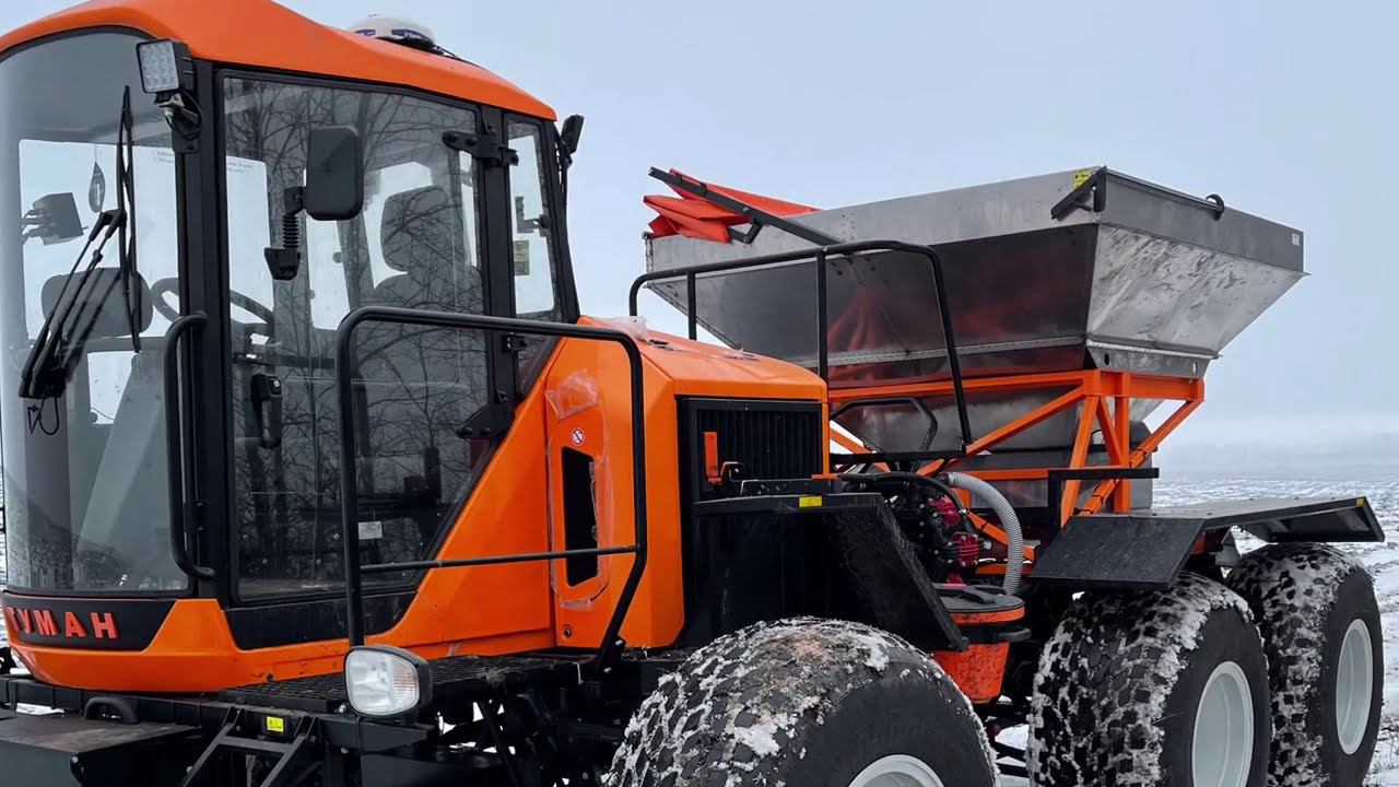 Самоходный опрыскиватель Туман 3 . Честный обзор. смотреть онлайн