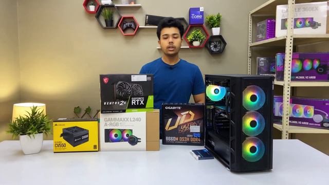 Rs 90000 Gaming PC Build | Intel i5-12400F & RTX 3060 смотреть онлайн