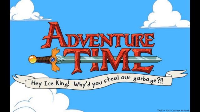 Adventure Time: Hey Ice King! Why'd you steal our garbage?!! - Title Extended смотреть онлайн