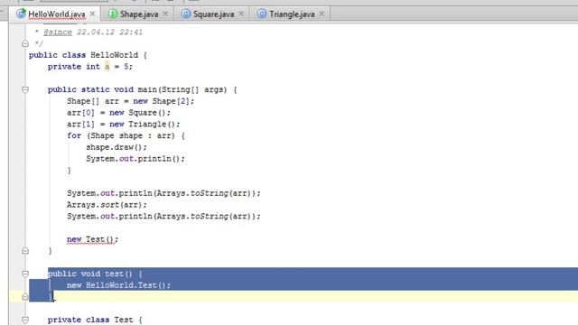Java #19 - Inner классы смотреть онлайн