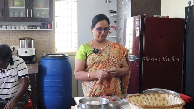 இன்றைய லஞ்ச் சிக்கன் பிரியாணி | Lunch Preparation In Tamil | Chicken Biryani | Sherins Kitchen Vlog смотреть онлайн