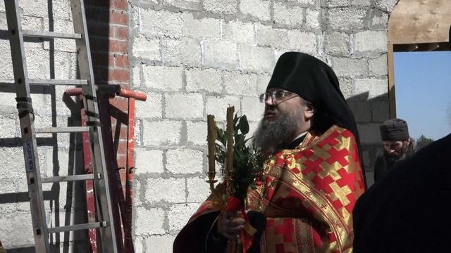 Проповедь в возводимом храме во имя Александра Свирского смотреть онлайн