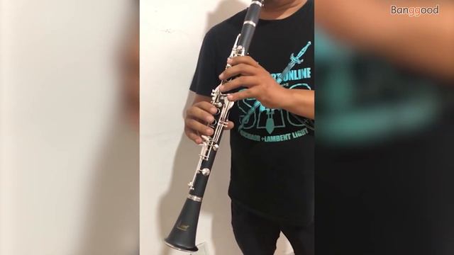 Beginner Clarinet || IRIN 17 Key Drop B Bakelite Clarinet with ClothStrapClarinet Box смотреть онлайн