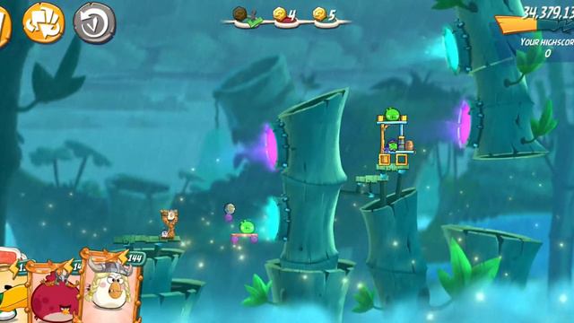 Angry Birds 2 MEBC (Mighty Eagle Boot Camp) With Extra Cards 21.05.2021