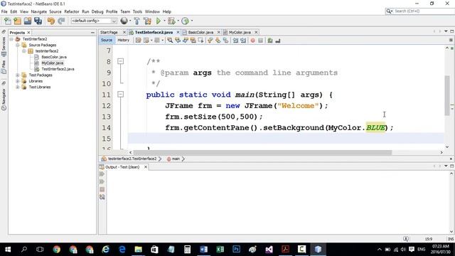 Color Using Interface In JAVA netbeans #178 смотреть онлайн
