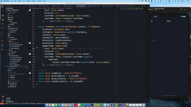 Day 21 - Catalog Model Fix | AppBar Fix #30DaysOfFlutter смотреть онлайн
