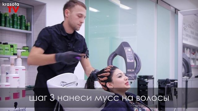 Как быстро поменять цвет волос. Krasotatv смотреть онлайн