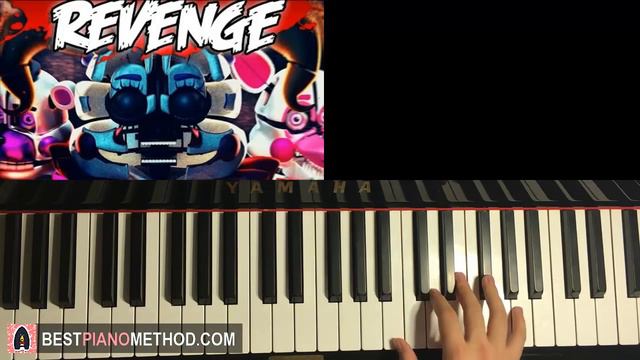 HOW TO PLAY - FNAF SISTER LOCATION Song - REVENGE - ZombieWarsSMT (Piano Tutorial Lesson) смотреть онлайн