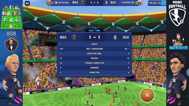 Mini Football - Carnival Tournament! New Legend Keeper! The Cat x7! Alisson Becker! Level Up! смотреть онлайн