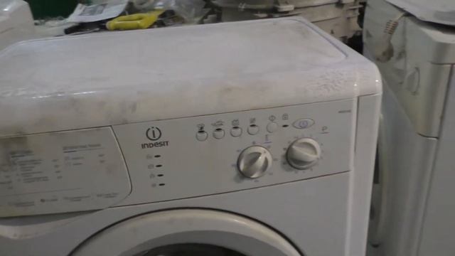 Как снять крышку на стиральной машине Indesit. смотреть онлайн