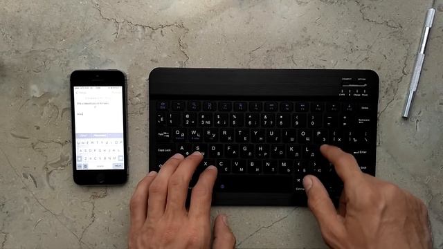 Bluetooth клавиатура WIN, IOS, ANDROID 16.10.16 смотреть онлайн