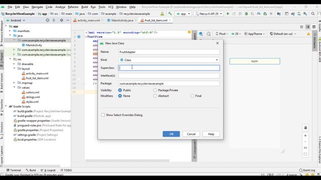 Android Java Tutorial 2020 - 14 - Create a List with RecyclerView смотреть онлайн